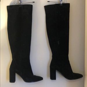 Zara over the knee boots